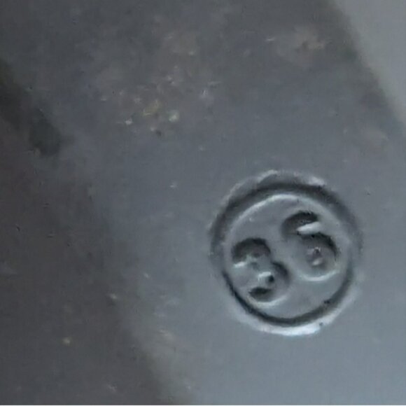 Bernie Mev Metallic Silver Grey Mule Heels Size 36 - Picture 2 of 11